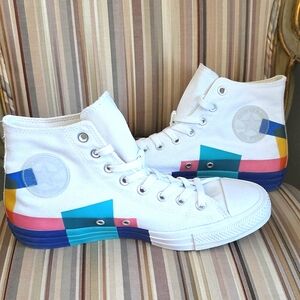 Converse SPACE RACER High-Top Sneakers Unisex   Men: Size 8   Women: Size 10